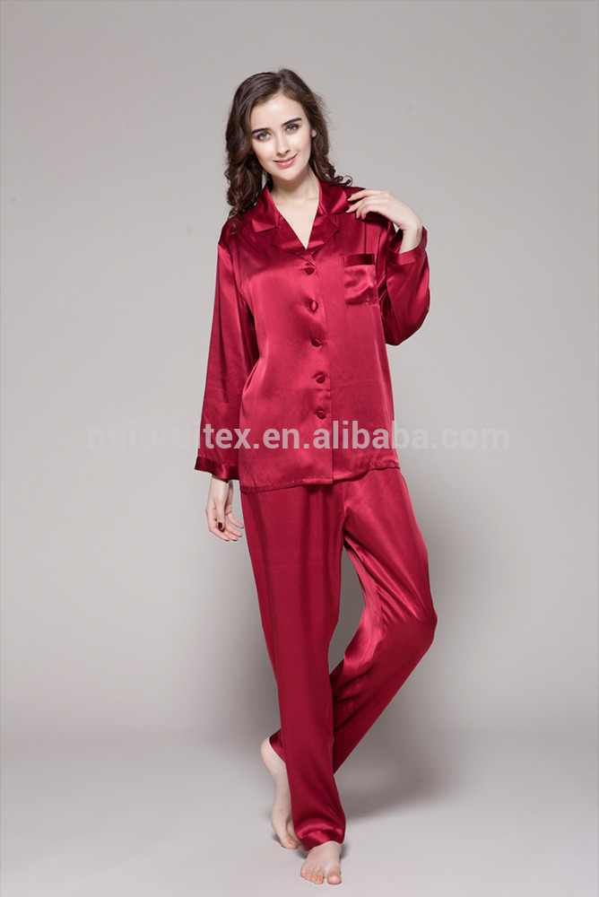 100%シルクパジャマ/寝間着ためelegent女性-パジャマ問屋・仕入れ・卸・卸売り