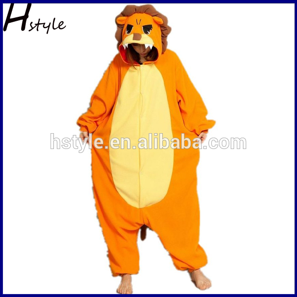 動物のコスプレ衣装パジャマキグルミユニセックス大人ライオンdwy033onesieワンピースパジャマ-パジャマ問屋・仕入れ・卸・卸売り