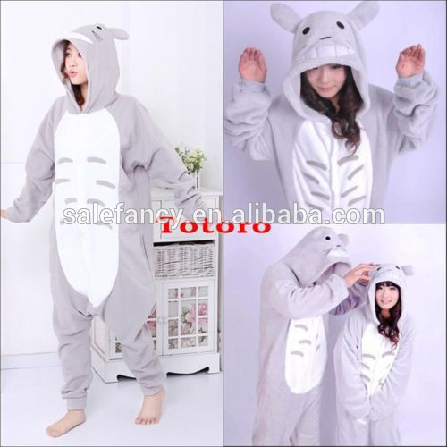 熱い販売の動物のパジャマ大人ロンパーフルボディonesieとなりのトトロqwao- 1521-パジャマ問屋・仕入れ・卸・卸売り