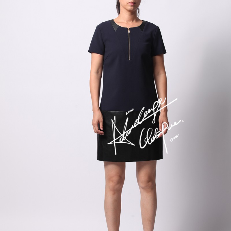 新しいデザインのレディース2015事務服のドレスドレス女性のキャリアプロのドレス-プラスサイズドレス、スカート問屋・仕入れ・卸・卸売り