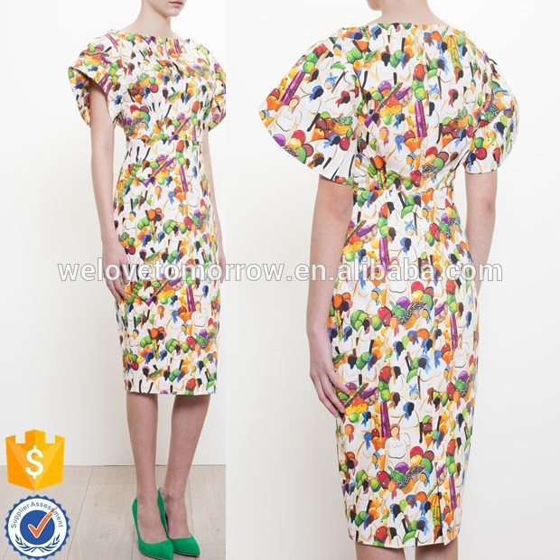 高品質の生地メーカーの女性のユニークなデザインプリントドレス2017春夏コレクションドレス( tw0702d)-カジュアルドレス問屋・仕入れ・卸・卸売り