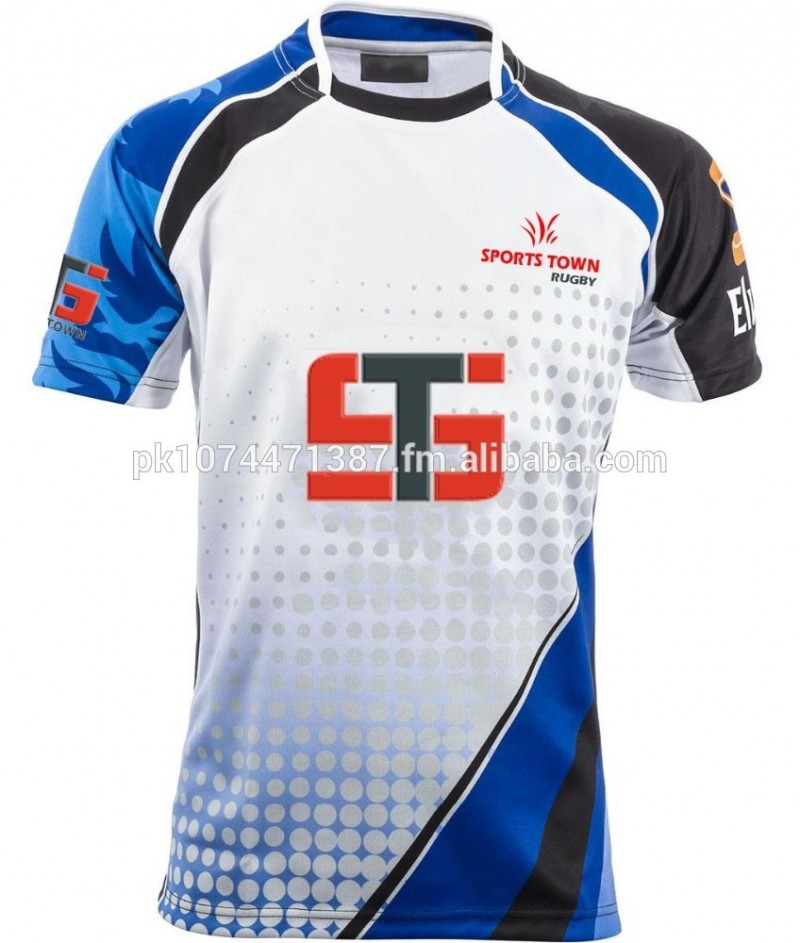 上最も売れたカスタム染料昇華3doemプロフィットラグビージャージ印刷/スポーツポロのtシャツ、 ラグビーリーグユニフォーム-ラグビーウェア問屋・仕入れ・卸・卸売り