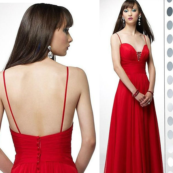 深いhe0301スイートハートネックライン細い肩ひも低いバックフロア長流れるスカートオーバーレイ非常に安い赤いシフォンイブニングドレス-プロムドレス問屋・仕入れ・卸・卸売り
