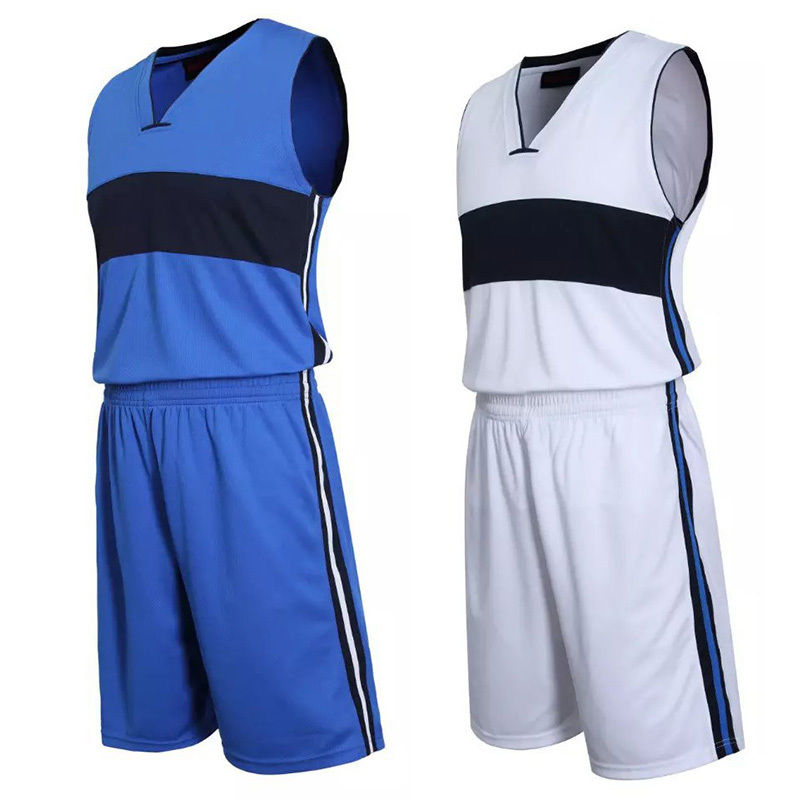 メンズのバスケットボールのジャージのスポーツウェア-制服トップのショーツの可逆メッシュバスケットボールユニフォーム-カスタム印刷されたロゴバスケットボールユニフォーム-野球、ソフトボールウェア問屋・仕入れ・卸・卸売り