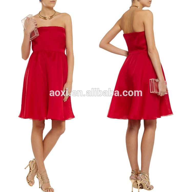 女性ボディコンドレスで袖セクシーな鉛筆赤い包帯ミディドレス-プラスサイズドレス、スカート問屋・仕入れ・卸・卸売り