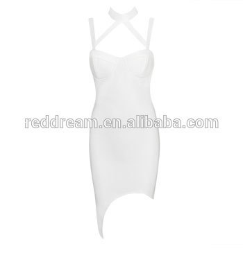 2016新しいデザイン女性のドレススリムノースリーブスパゲッティストラップ包帯ドレス-プラスサイズドレス、スカート問屋・仕入れ・卸・卸売り