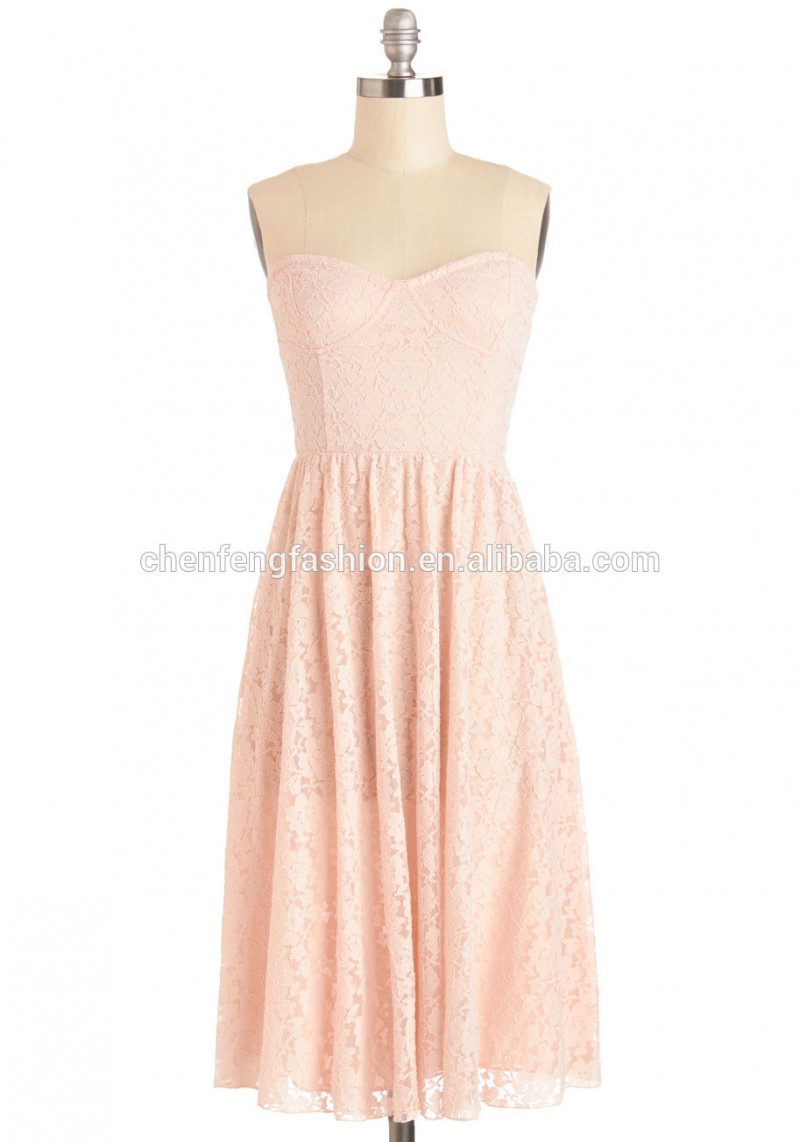 ビデオのxxxchefon日の出気絶ピンクストラップレスのドレス-カジュアルドレス問屋・仕入れ・卸・卸売り