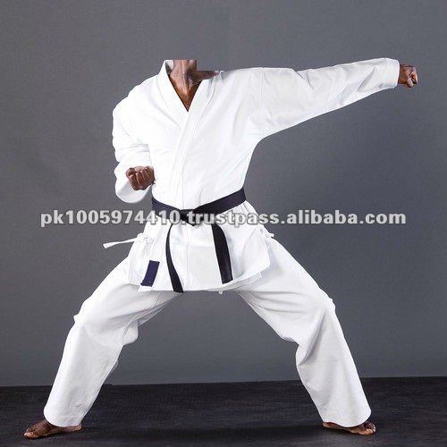 空手のユニフォーム綿100％65-35付きコットンツイルパンツ-武道、格闘技用ウェア問屋・仕入れ・卸・卸売り
