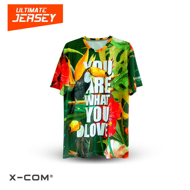 X-COM昇華スポーツジャージー/ショートスリーブtシャツのための究極のフリスビーチーム-バスケットボールウェア問屋・仕入れ・卸・卸売り