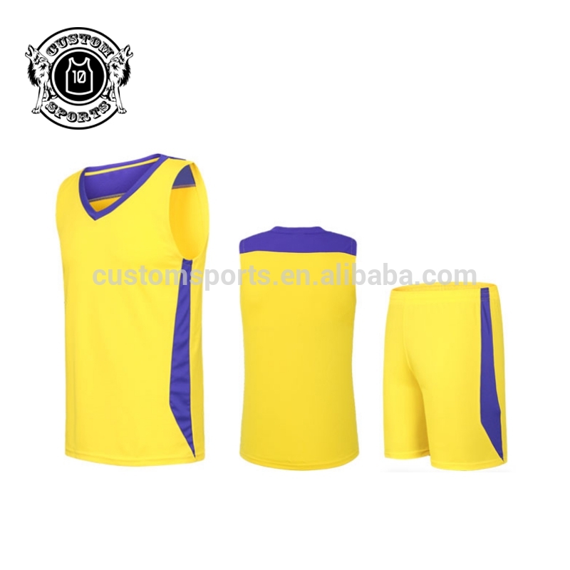 2016カスタム良い品質バスケットボール制服可逆-バスケットボールウェア問屋・仕入れ・卸・卸売り