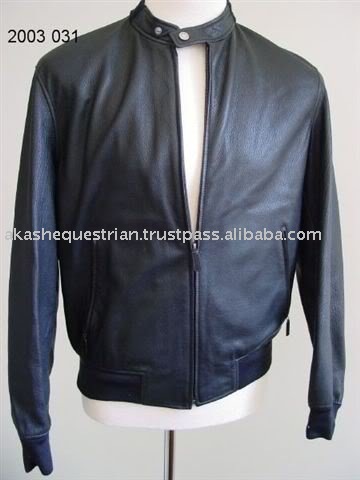 黒い革のジャケット-バイクウェア問屋・仕入れ・卸・卸売り