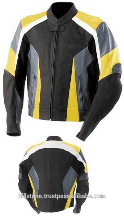 メンズ革のオートバイのジャケット-バイクウェア問屋・仕入れ・卸・卸売り