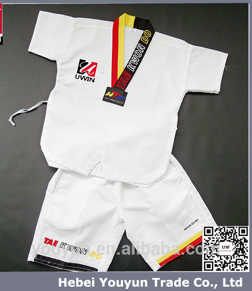 オムニ-ドライと抗microbicoテコンドー制服用ホワイト子供-武道、格闘技用ウェア問屋・仕入れ・卸・卸売り