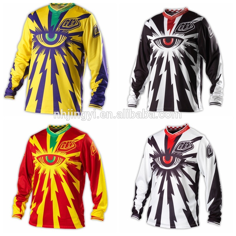 通気性tldスポーツシャツ服カスタムオートバイジャージ-バイクウェア問屋・仕入れ・卸・卸売り