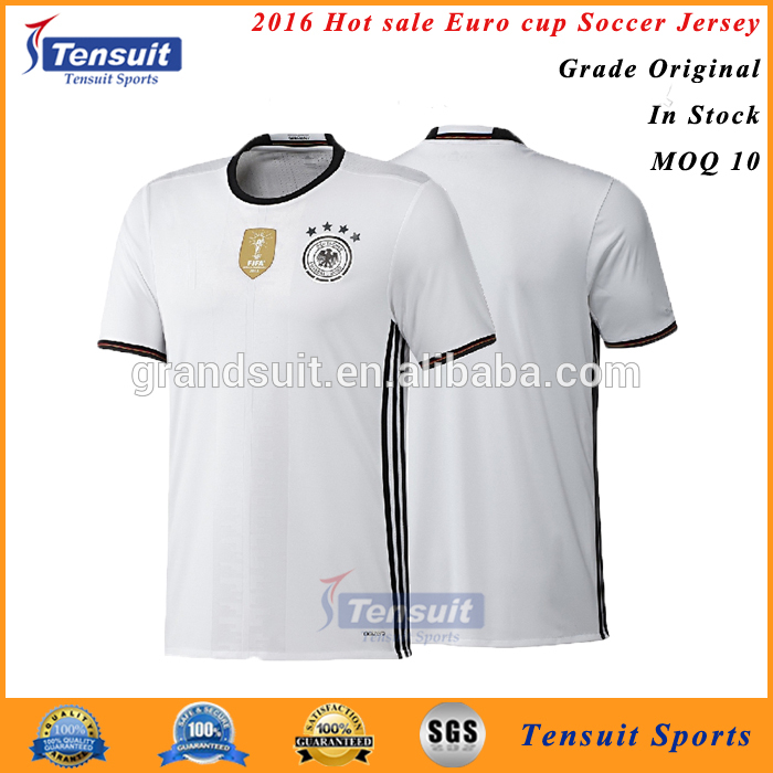 熱い販売ユーロ サッカー クラブ男性サッカー シャツ タイ品質、 ユーロ カップ デザイン フットボール ジャージー 、中国から輸入-問屋・仕入れ・卸・卸売り