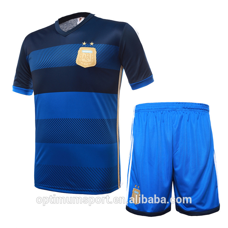 アルゼンチンアウェイサッカーユニフォーム-サッカーウェア問屋・仕入れ・卸・卸売り