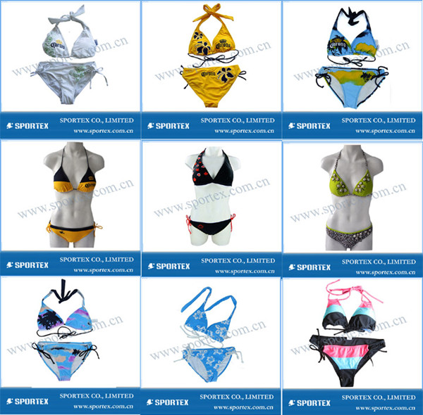 2016 oemプリントナイロンスパンデックス文字列セクシーなブラジルビキニ水着SSWA-0708-水着類問屋・仕入れ・卸・卸売り