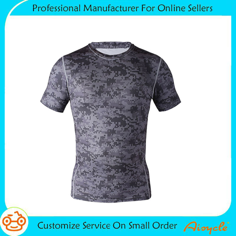 男性の卸売カスタム印刷高品質softextile tシャツ-フィットネス、ヨガウェア問屋・仕入れ・卸・卸売り