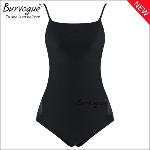 Burvogueブランド黒女性ビキニセクシーな背中の開いた水着ワンピース水着-水着類問屋・仕入れ・卸・卸売り