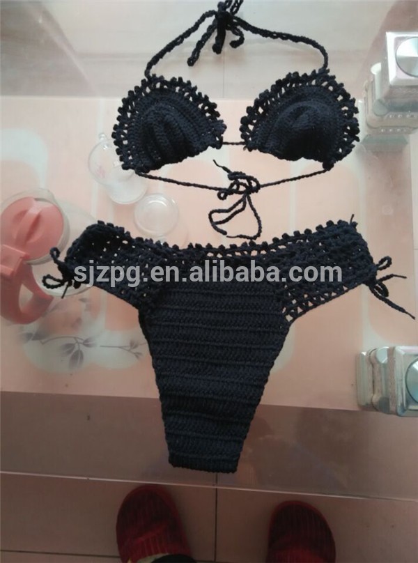 セクシーな手のかぎ針編みのビキニかぎ針編みの水着-水着類問屋・仕入れ・卸・卸売り