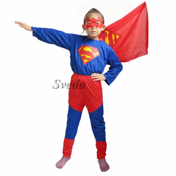 低価格子供スパイダーマン衣装ハロウィンコスプレ衣装ためニューキッズスーパーマンコスプレ衣装-テレビ、映画コスチューム問屋・仕入れ・卸・卸売り