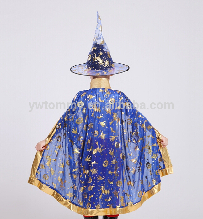 熱い販売安いハロウィン魔女衣装のマントと帽子-その他コスチューム問屋・仕入れ・卸・卸売り