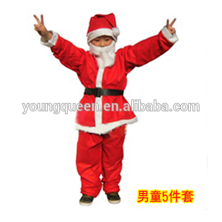 クリスマス不織布の子供服cm553〜5年- 古い少年卸売サンタクロースのスーツ-その他コスチューム問屋・仕入れ・卸・卸売り