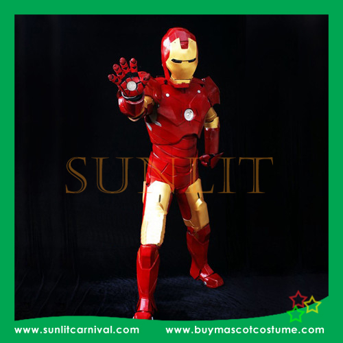 アイアンマンマスコット衣装/毛皮スーパーヒーローマスコット衣装-マスコット問屋・仕入れ・卸・卸売り