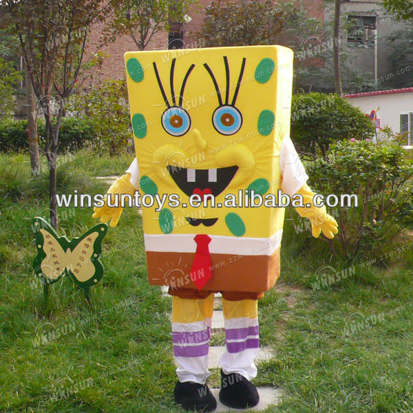 2012の上の販売のspongebobのマスコットの衣裳-マスコット問屋・仕入れ・卸・卸売り