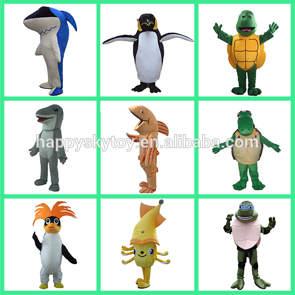 こんにちは高品質ce/astm魅力的な水族館漫画キャラクターマスコット衣装-マスコット問屋・仕入れ・卸・卸売り