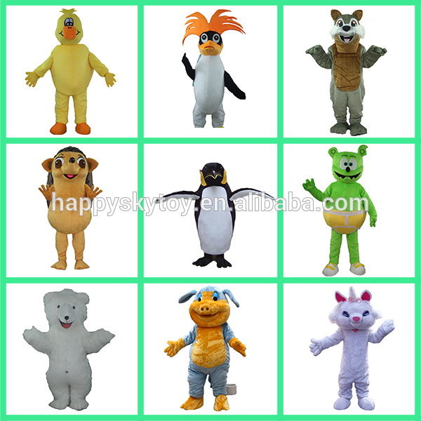 こんにちは高品質ce/astm魅力的使用カスタム動物マスコット衣装広告のため-マスコット問屋・仕入れ・卸・卸売り