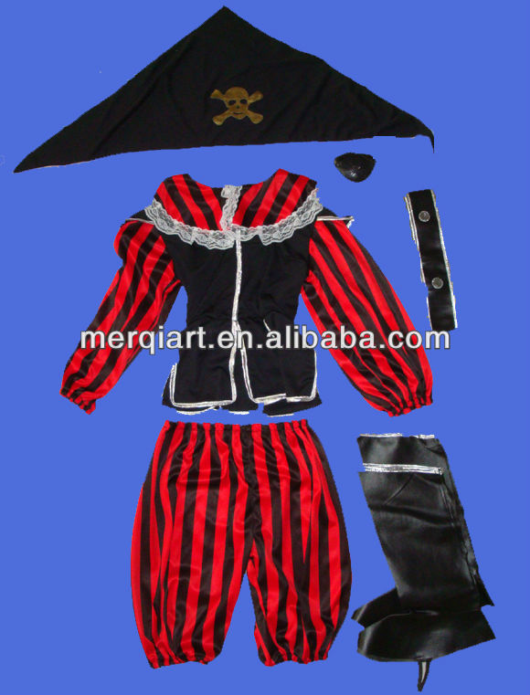 売れ筋すてきな子供のための海賊の衣装子供のハロウィーンの衣装-その他コスチューム問屋・仕入れ・卸・卸売り