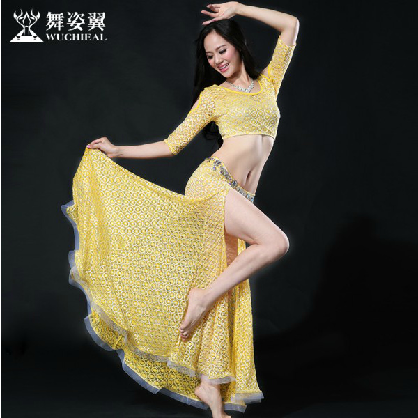 Wuchiealレースベリーダンス着用、ベリーダンス衣装中国-作業着問屋・仕入れ・卸・卸売り