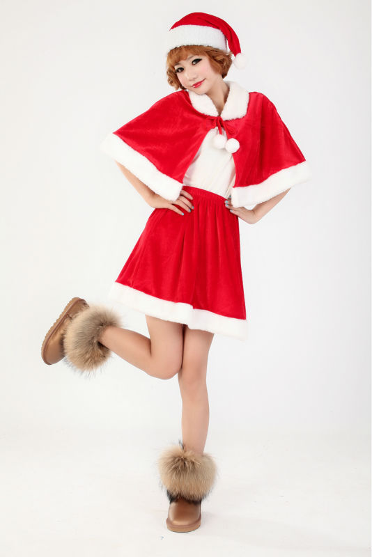 2014年女性クリスマス衣装セクシーな女性の服のショール-その他コスチューム問屋・仕入れ・卸・卸売り