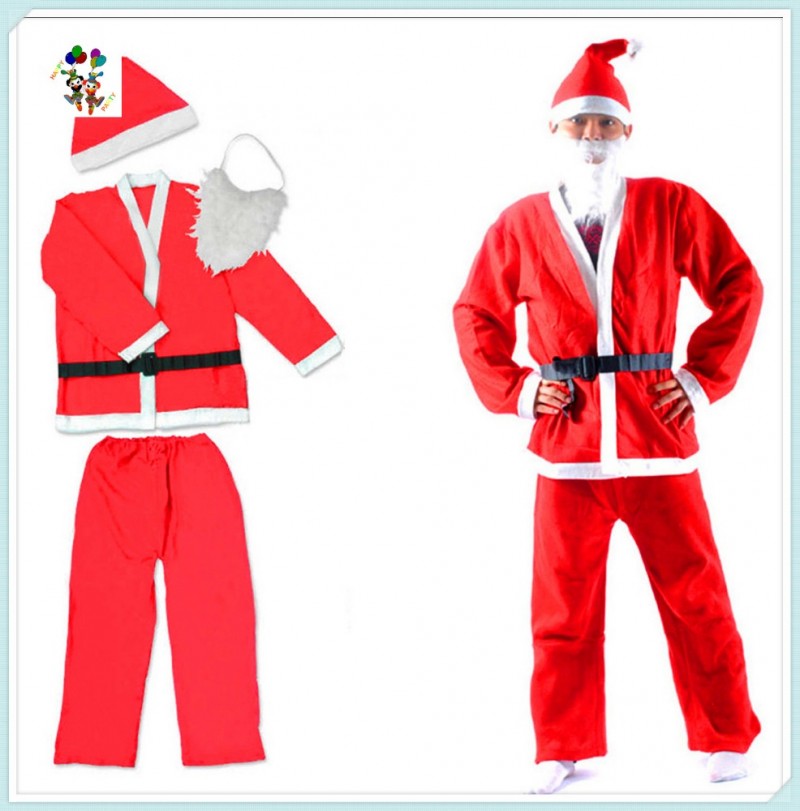 安い不織布のクリスマスパーティメンズhpc-2437サンタクロースクリスマス衣装-セクシーコスチューム問屋・仕入れ・卸・卸売り