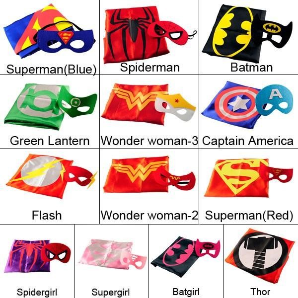 Superhero'schirdrenのケープ、 プロモーションのケープ、 子供のファッションデザインsuperhero's岬-その他コスチューム問屋・仕入れ・卸・卸売り