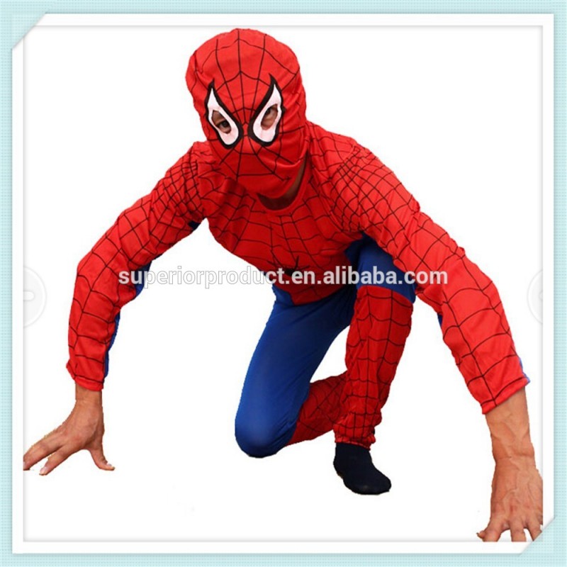 ファッション大人のハロウィーンの小道具衣装スパイダーマンスーツスパイダーマン衣装スパイダーマンスーツコスプレ衣装赤-テレビ、映画コスチューム問屋・仕入れ・卸・卸売り