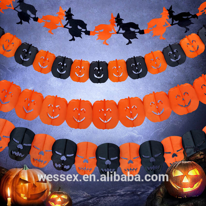 熱い販売ハロウィン紙花パーティー装飾小道具-その他コスチューム問屋・仕入れ・卸・卸売り