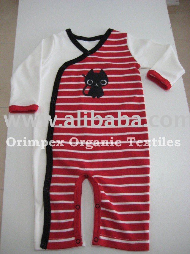 有機性綿の赤ん坊Sleepsuit-ベビーロンパース問屋・仕入れ・卸・卸売り