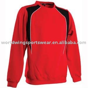 人の100%年の綿の赤くおよび黒いスエットシャツ-トレーナー、パーカー問屋・仕入れ・卸・卸売り