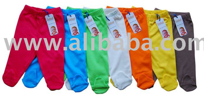 有機性綿の赤ん坊の足の動悸-ベビーズボン、半ズボン問屋・仕入れ・卸・卸売り