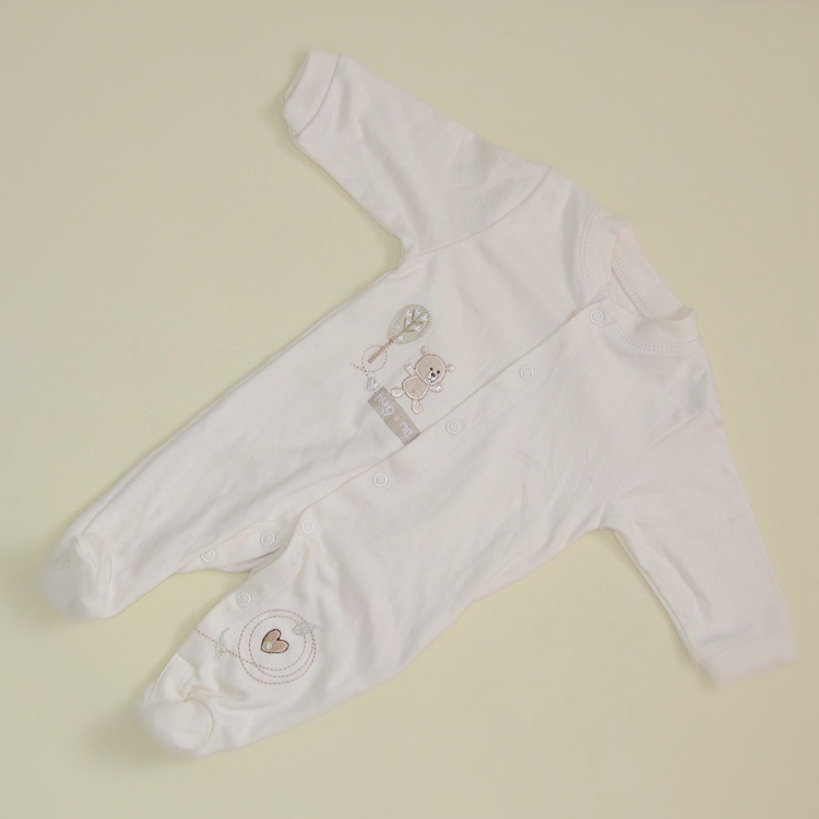 コーマ綿刺繍卸売r&h赤ちゃんのパジャマ-ベビーロンパース問屋・仕入れ・卸・卸売り