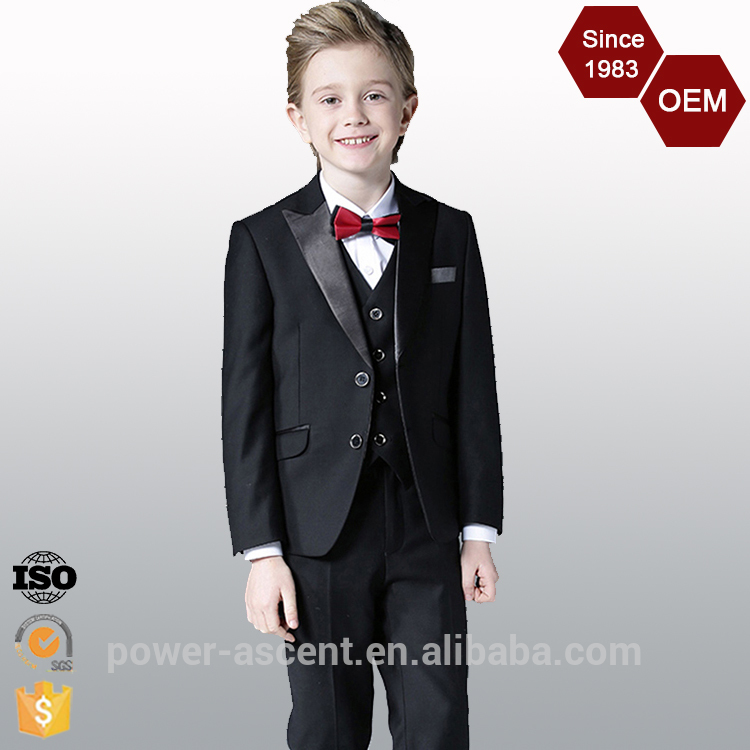 Oemトップ品質最新のデザイン男の子子ドレススーツ-スーツ、タキシード問屋・仕入れ・卸・卸売り