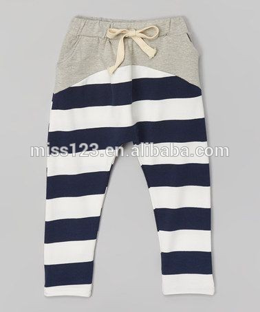 韓国スタイルのカジュアルな秋最新の厚い綿の子供のジョギングパンツ-ズボン問屋・仕入れ・卸・卸売り