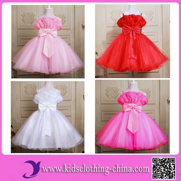 最新2015mutipleの色幼児フラワーガールのドレス-フラワーガールドレス問屋・仕入れ・卸・卸売り