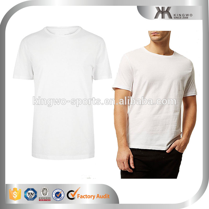 ピュアホワイトtシャツオーガニックコットンtシャツ男-Tシャツ問屋・仕入れ・卸・卸売り
