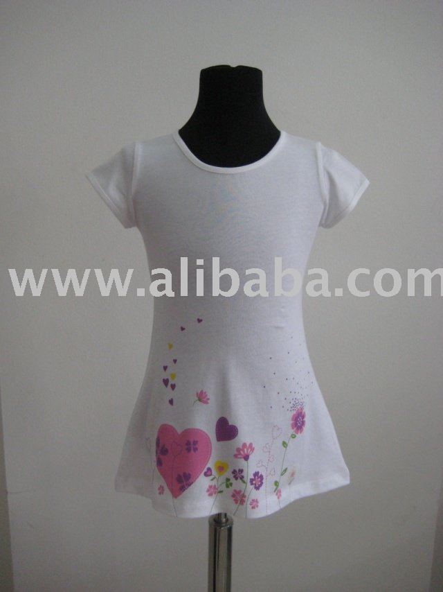 Organic Cotton Girls Dress-ジュニア服（女）ドレス問屋・仕入れ・卸・卸売り