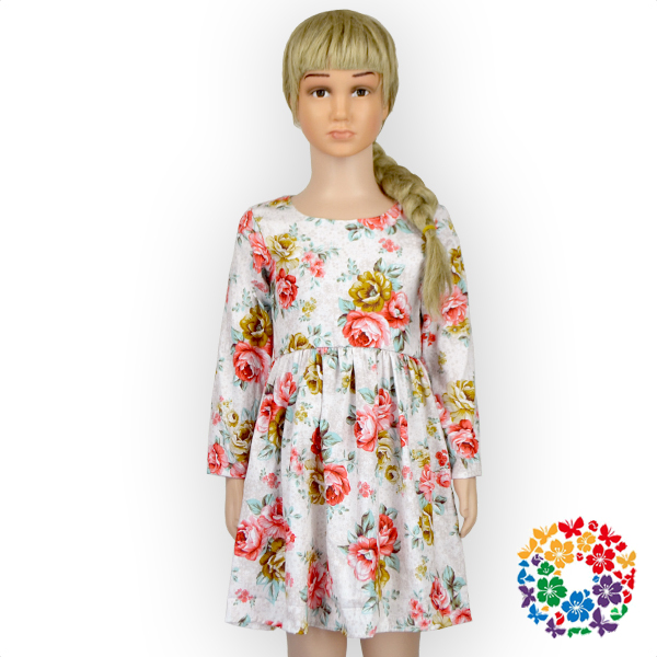 新しいスタイルロングスリーブ秋のドレス子供綿の花のドレスfrocksデザインデザイナーワンピースパーティードレス新しいモデル女の子ドレス-ジュニア服（女）ドレス問屋・仕入れ・卸・卸売り