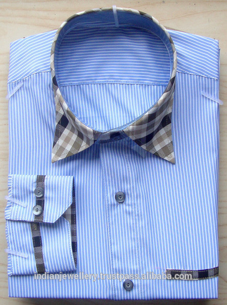 正式なメンズシャツ-- 公式パーティの摩耗のストライプのシャツシャツメーカーの輸出品-紳士用シャツ問屋・仕入れ・卸・卸売り