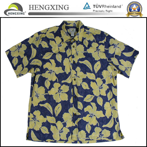 フローラル2015ハワイカスタムの男性のシャツ卸売-紳士用シャツ問屋・仕入れ・卸・卸売り
